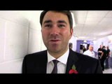 EDDIE HEARN SAYS 'WORST WAYS' KELL BROOK NEXT FIGHT WILL BE FOR IBF TITLE - POST SHOW INTERVIEW
