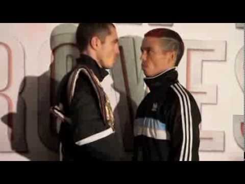 SCOTT QUIGG v DIEGO SILVA - HEAD TO HEAD @ FINAL PRESS CONFERENCE / FROCH v GROVES