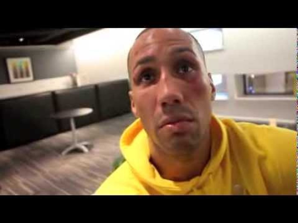 JAMES DeGALE PRODUCES CLASSY DISPLAY AGAINST DYAH DAVIS TO CLAIM UD - POST FIGHT INTERVIEW
