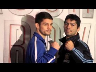 STEPHEN SMITH v SERGIO MANUEL MEDINA - HEAD TO HEAD @ FINALL PRESS CONFERENCE / FROCH v GROVES