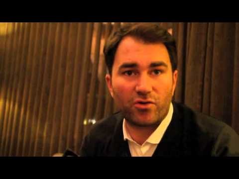 EDDIE HEARN TALKS BARKER v STURM, BELLEW v STEVENSON, FROCH v GROVES, & COYLE / HAMILTON SIGNINGS.