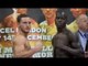 ERICK OCHIENG v DALE EVANS - OFFICIAL WEIGH IN FROM THE EXCEL / SEASONS' BEATINGS