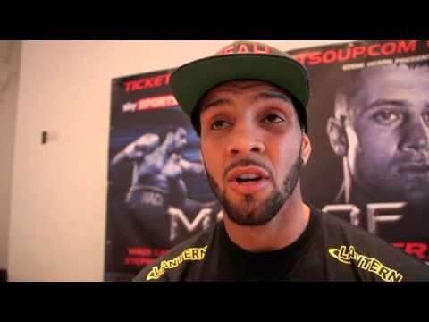 WADI CAMACHO REACTS TO THE HEATED WAR OF WORDS WITH STEPHEN SIMMONS AT PRESSER.