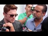 'THIS IS NOT A COMPLICATED FIGHT, ITS A TOUGH FIGHT' - SAUL CANELO ALVAREZ TALKS TO MEDIA ON ANGULO