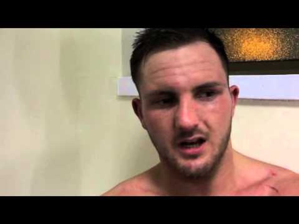 DALE EVANS OUTPOINTS ERICK OCHIENG IN CARDIFF TO CLAIM WIN - POST FIGHT INTERVIEW