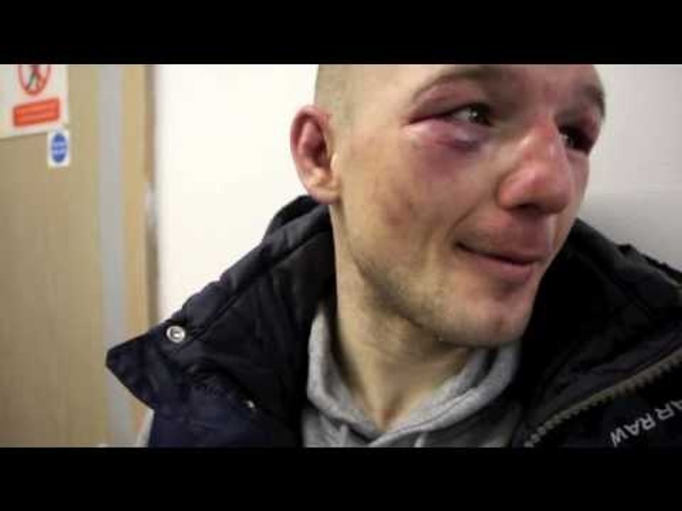 GAVIN REES LEFT DEVASTATED AFTER BUCKLAND DEFEAT AND IS UNCERTAIN ON FUTURE (POST-FIGHT)
