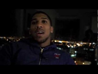 ANTHONY JOSHUA TALKS TO KUGAN CASSIUS AHEAD OF DORIAN DARCH FIGHT (INTERVIEW)