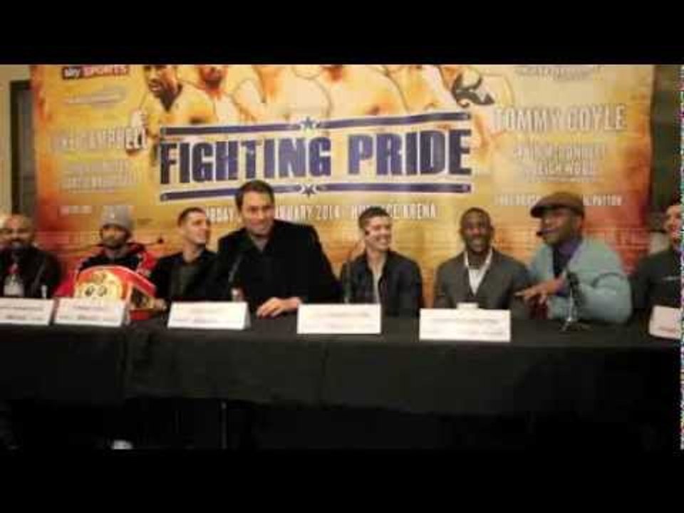 DARREN HAMILTON v CURTIS WOODHOUSE / CAMPBELL / COYLE-  FINAL PRESS CONFERECE - FIGHTING PRIDE