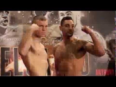 TOBIAS WEBB v NATHAN KING - OFFICIAL WEIGH - IN (CARDIFF) - 'RELOADED'