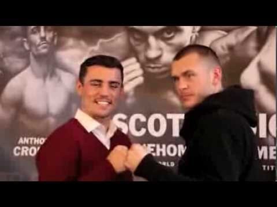 ANTHONY CROLLA v JOHN MURRAY HEAD TO HEAD @ PRESS CONFERENCE - RISE UP
