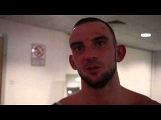 DAVID BROPHY STILL UNDEFEATED AFTER POINTS WIN OVER JAMIE AMBLER - POST FIGHT INTERVIEW