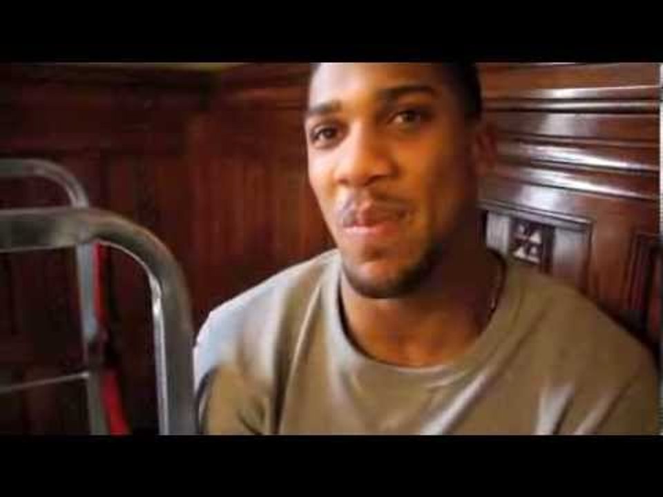 ANTHONY JOSHUA - 'AS THE OPPONENTS GET BETTER A...