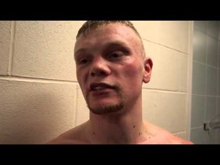 RYAN FIELDS OUTPOINTS CARL ALLEN TO CLAIM VICTORY IN SHEFFIELD - POST FIGHT INTERVIEW