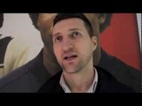 CARL FROCH REACTS TO HIS 'SHOVE' ON GROVES & THE PRESS CONFERENCE @ WEMBLEY / FROCH v GROVES 2