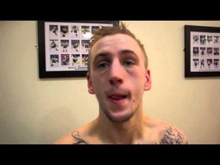 JOEL HAIGH DRAWS WITH ANDY HARRIS @ HULL ARENA - POST FIGHT INTERVIEW