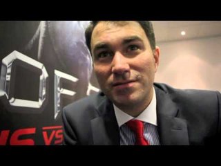 EDDIE HEARN REACTS TO RICKY BURNS' WORLD TITLE DEFEAT TO TERENCE CRAWFORD - POST FIGHT INTERVIEW