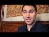 EDDIE HEARN (FEAT. ANTHONY JOSHUA) REACTS TO CROLLA v MURRAY / QUIGG v CERMENO - 'RISE UP'