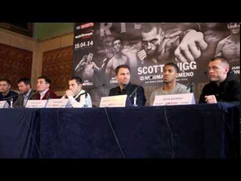 ANTHONY CROLLA v JOHN MURRAY / SCOTT QUIGG / ANTHONY JOSHUA - 'RISE UP' - FULL PRESS CONFERENCE