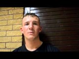 POST FIGHT INTERVIEW WITH DANNI GRIFFITHS AFTER HIS POINTS WIN OVER JAMIE AMBLER / NEWPORT WALES