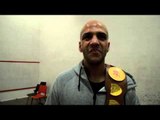 FRANKIE BORG TALKS TO iFL TV AFTER HIS POINTS WIN OVER KERRY HOPE / MERTHYR TYDFIL