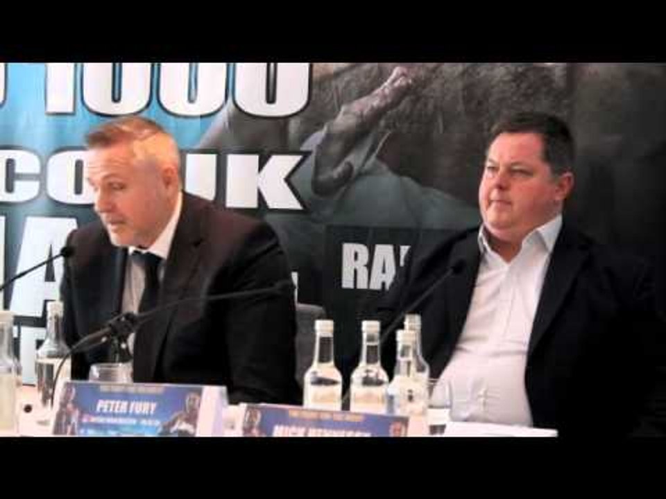 PART 2 - DERECK CHISORA v TYSON FURY II  - MANCHESTER PRESS CONFERENCE / iFL TV