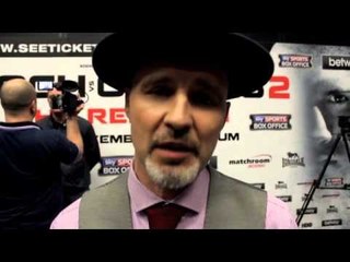 PADDY FITZPATRICK REACTS TO THE CARL FROCH v GEORGE GROVES 2 PRESS CONFERENCE / FROCH v GROVES 2