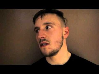 SAM O'MAISON LEFT DISAPPOINTED WITH PERFORMANCE WITH WIN OVER JAN BALOG.