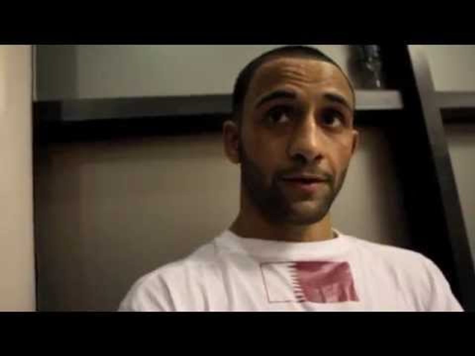 KID GALAHAD CLAIMS EUROPEAN TITLE WITH DOMINATING DISPLAY OVER PRADO - POST FIGHT INTERVIEW