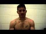 KERRY HOPE REACTS TO HIS WELSH TITLE DEFEAT AGAINST FRANKIE BORG FOR iFL TV / MERTHYR TYDFIL