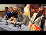 'CLASH OF THE CLANS' PRESS CONFERENCE - HALL v WARD / DICKINSON / CHAMBERS / SAUNDERS