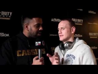 GEORGE GROVES TALKS COBRA v MONGOOSE, LEE FROCH & JAMES DeGALE / CALL OF DUTY EVENT
