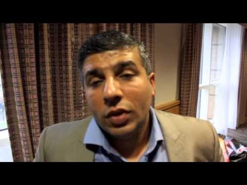 ASIF VALI TALKS TO iFL TV AHEAD OF STUART HALL v MARTIN WARD IBF WORLD TITLE FIGHT
