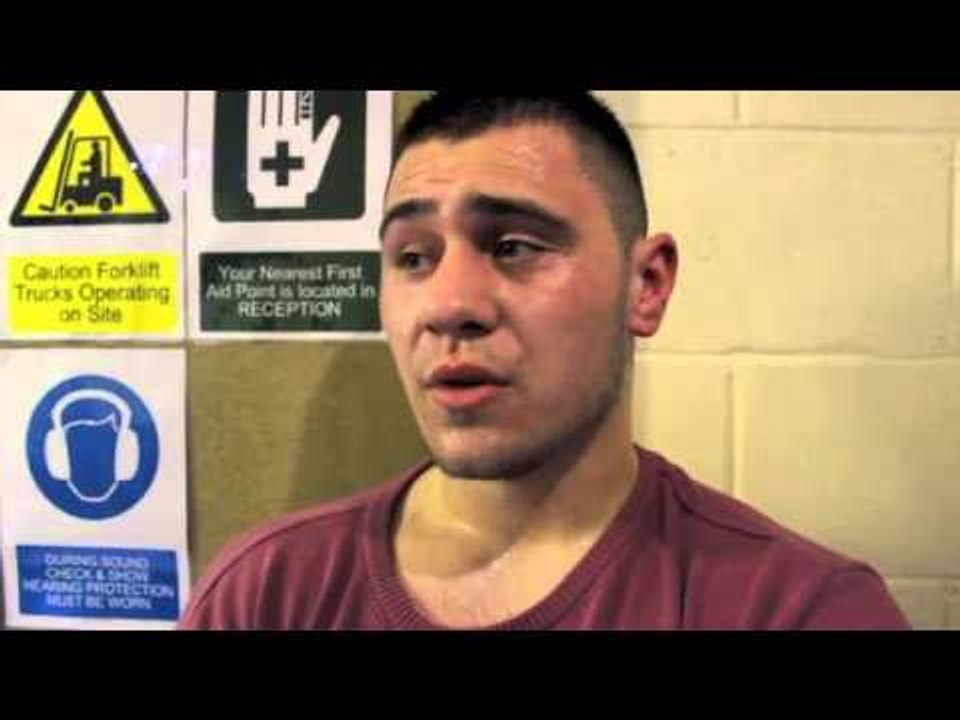 DAVE ALLEN RECORDS A DRAW AGAINST PLAMEN NIKOLOV / POST FIGHT INTERVIEW FOR iFL TV