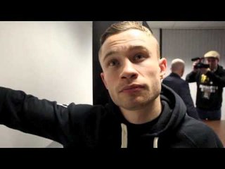 CARL FRAMPTON KNOCKOUTS OUT HUGO CAZARES TO CLAIM MANDATORY SPOT FOR WBC - POST FIGHT INTERVIEW