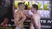RICKY BOYLAN v KRZYSZTOF SZOT - OFFICIAL WEIGH IN / PRIZEFIGHTER WELTERWEIGHTS IV