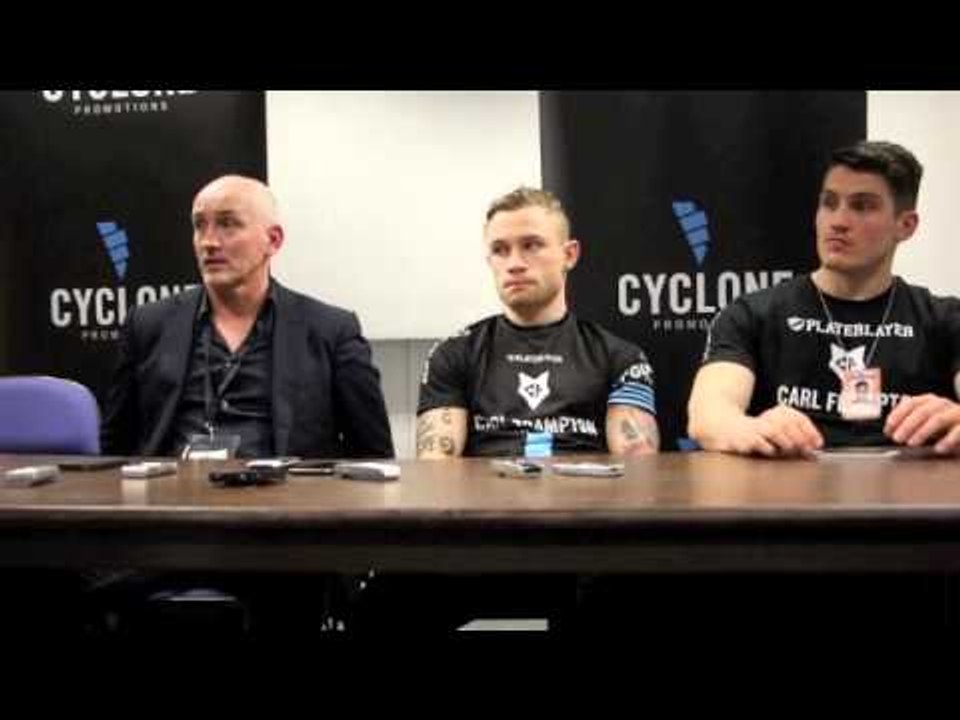 CARL FRAMPTON v HUGO CAZARES - POST FIGHT PRESS CONFERENCE - THIS IS BELFAST