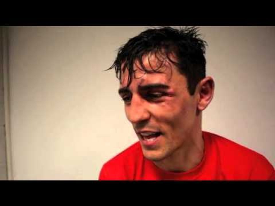 ANTHONY CROLLA STOPS JOHN MURRAY IN MANCHESTER DERBY IN ROUND 10 - POST FIGHT INTERVIEW