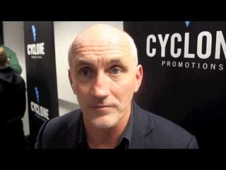 BARRY McGUIGAN SAYS SANTA CRUZ WOULD BE PAID CONSIDERABLY MORE THAN $500,000 TO FIGHT IN BELFAST.