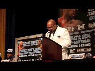 ISHE SMITH v RYAN DAVIS / MICKEY BEY v ALAN HERRERA - FULL PRESS CONFERENCE @ MGM GRAND.