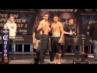 ANTHONY OGOGO v JONUEL TAPIA - OFFICIAL WEIGH IN @ MGM GRAND / THE MOMENT