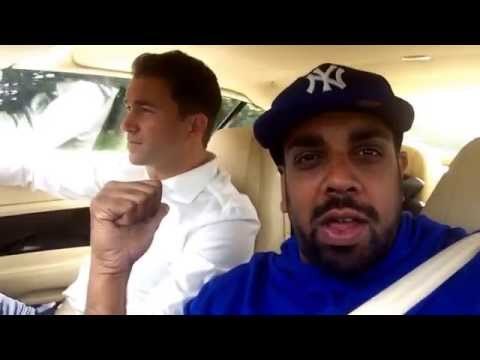 EN ROUTE TO SHEFFIELD TO WELCOME HOME THE NEW IBF WELTERWEIGHT CHAMPION KELL BROOK !