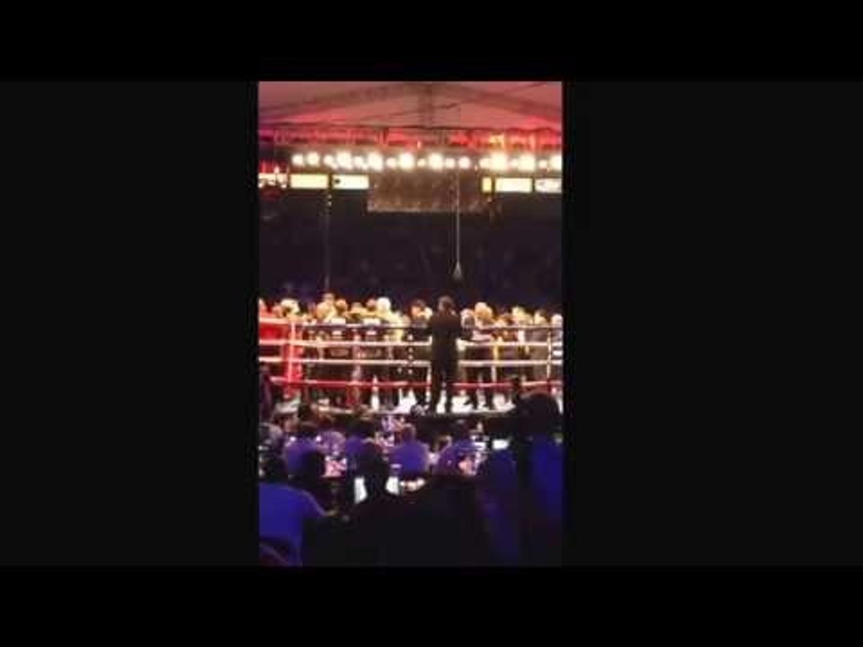 THE MOMENT KELL BROOK BECAME IBF WELTERWEIGHT CHAMPION OF THE WORLD. #ANDTHEKNEW