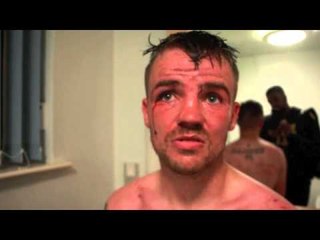 FRANKIE GAVIN REACTS TO DEVASTATING FIRST DEFEAT AS PROFESSIONAL- POST FIGHT INTERVIEW / v BUNDU