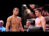 CHRIS EUBANK JNR. v ROBERT SWIERZBINSKI - OFFICIAL WEIGH IN (LIVERPOOL) - ALL OR NOTHING