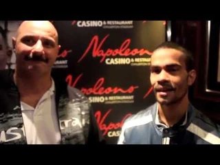 FRED MUNDRABY - 'I KNOW ABOUT THE HISTORY OF SHEFFIELD IM EXPECTING GALAHAD TO BE DECENT FIGHTER'