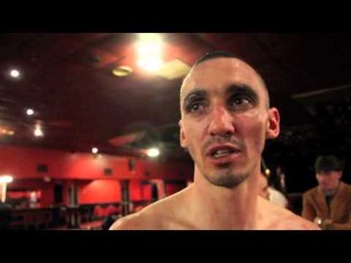 NATHAN BROUGH RETURNS AFTER YEAR OUT WITH WIN OVER MARK McKRAY (POST FIGHT INTERVIEW)