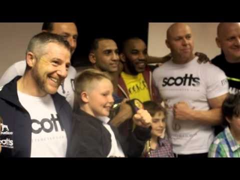 TEAM GALAHAD PHOTOCALL -KID GALAHAD - JUNIOR WITTER - DOMINIC INGLE & THE INGLE KIDS / iFL TV