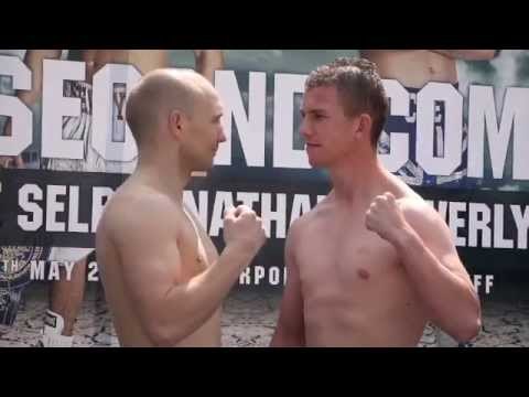 GAVIN REES v GARY BUCKLAND 2 - OFFICIAL WEIGH IN (CARDIFF) - THE SECOND COMING