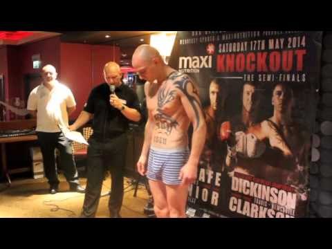 DAMON JONES v KIERON GRAY OFFICIAL WEIGH IN & HEAD 2 HEAD FOOTAGE / iFL TV