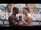 NATHAN CLEVERLY v SHAUN CORBIN - OFFICIAL WEIGH IN (CARDIFF) - THE SECOND COMING